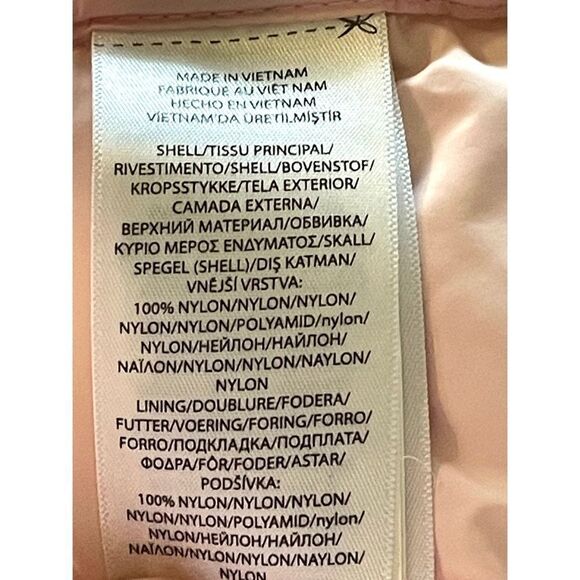 Polo Ralph Lauren Lightweight Hint of Pink Girl’s Jacket Size XL 16 - Picture 6 of 6